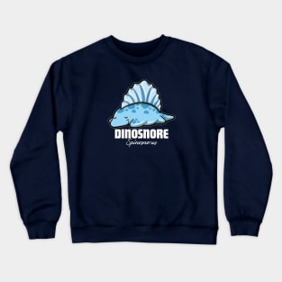 Dinosnore - Sleeping Spinosnorus Crewneck Sweatshirt